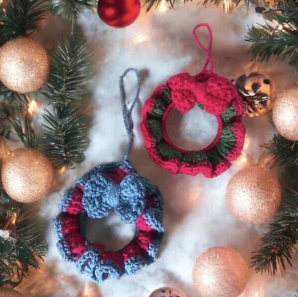 Christmas crochet decorations