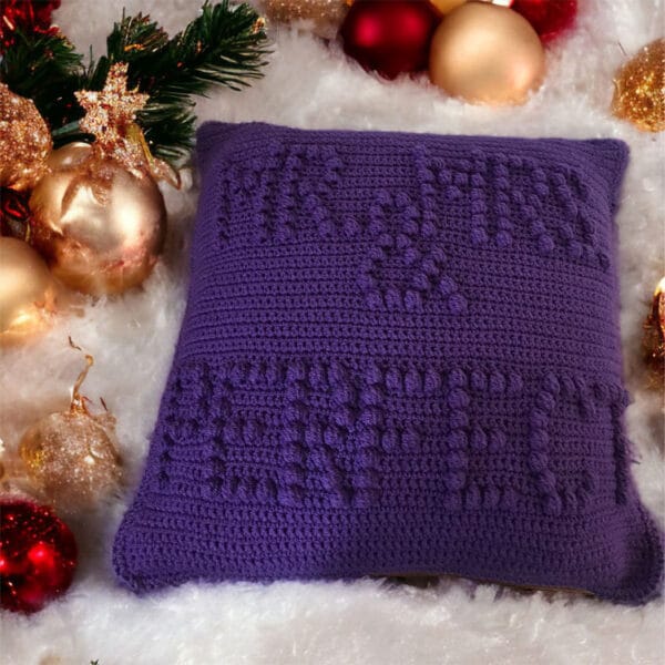 Crochet pillow cover - Image 4