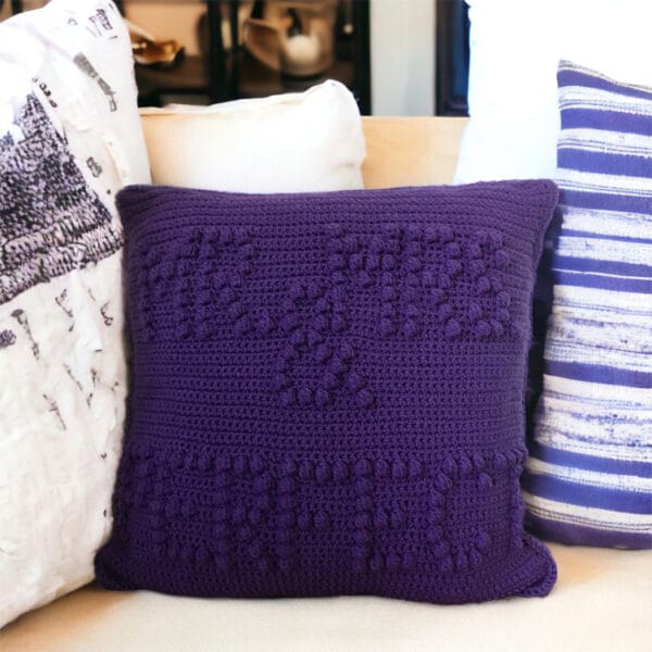 Crochet pillow cover - Image 2