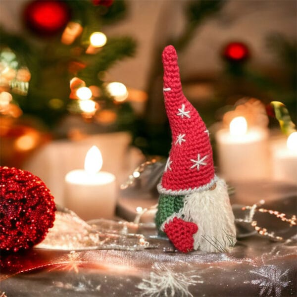 Christmas crochet gnomes